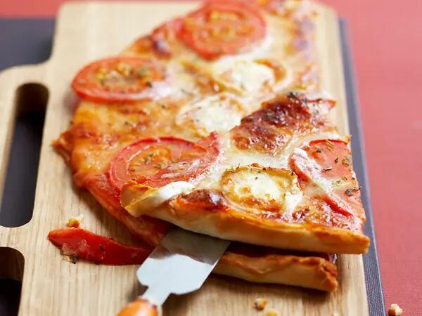 Recettes : Pizza au fromage de chèvre