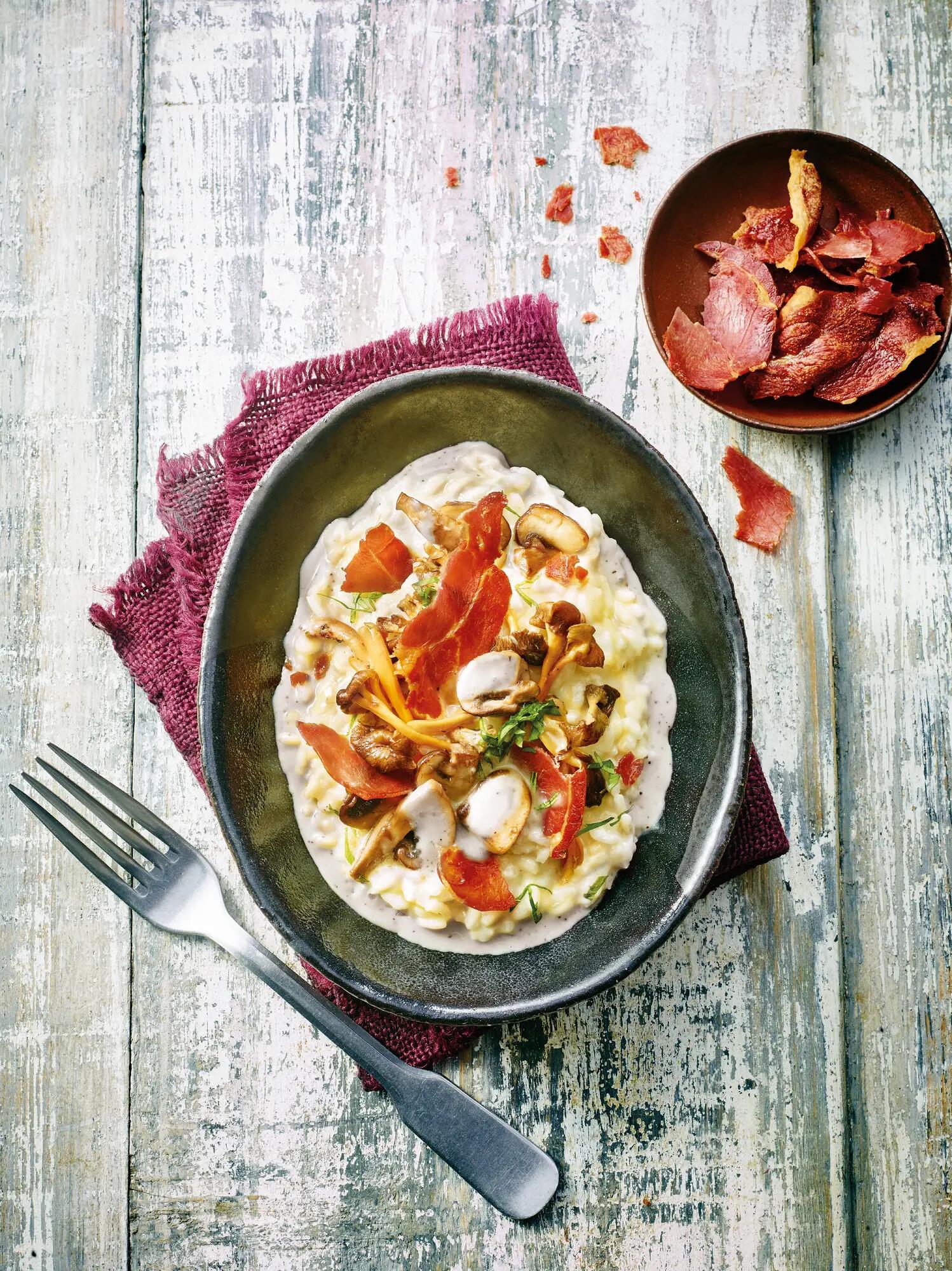 Risotto aux chanterelles