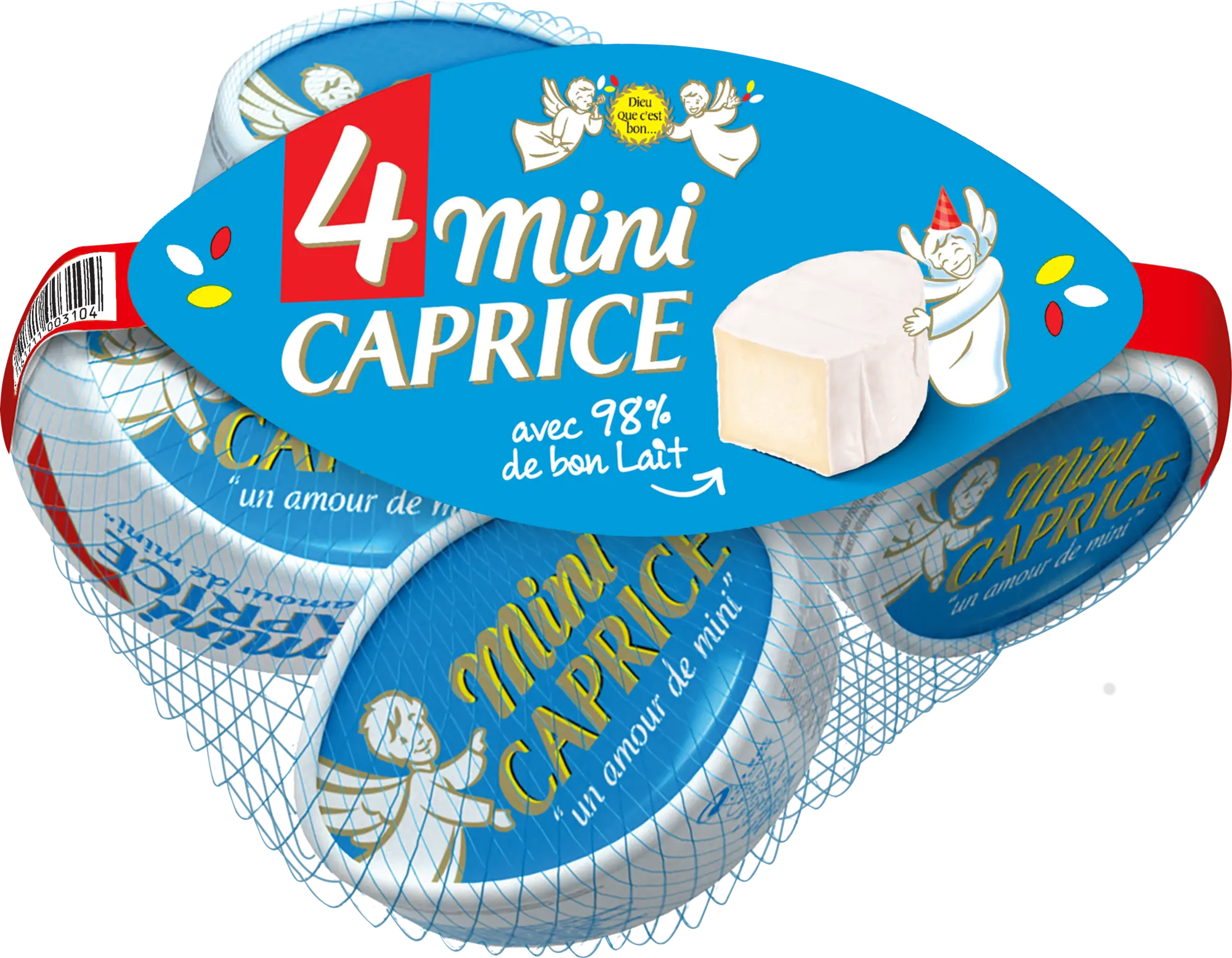 CAPRICE DES DIEUX MINI FILET 4X50G 200G