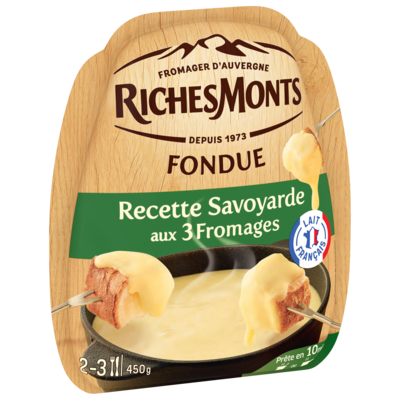 RICHESMONTS FONDUE RECETTE SAVOYARDE 450G