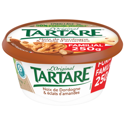 TARTARE® NOIX & ECLATS D’AMANDES POT 250G