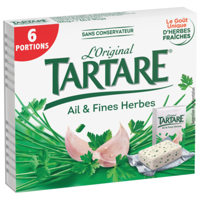 TARTARE® AIL & FINES HERBES 6 PORTIONS 96G