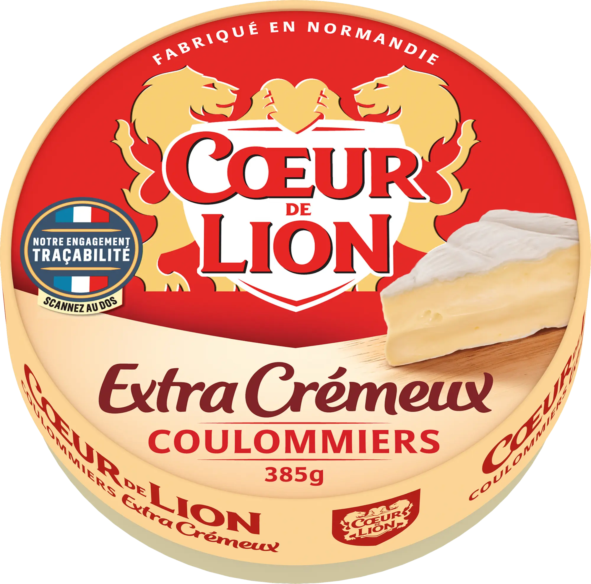 COEUR DE LION COULOMMIERS L'EXTRA CREMEUX 385G