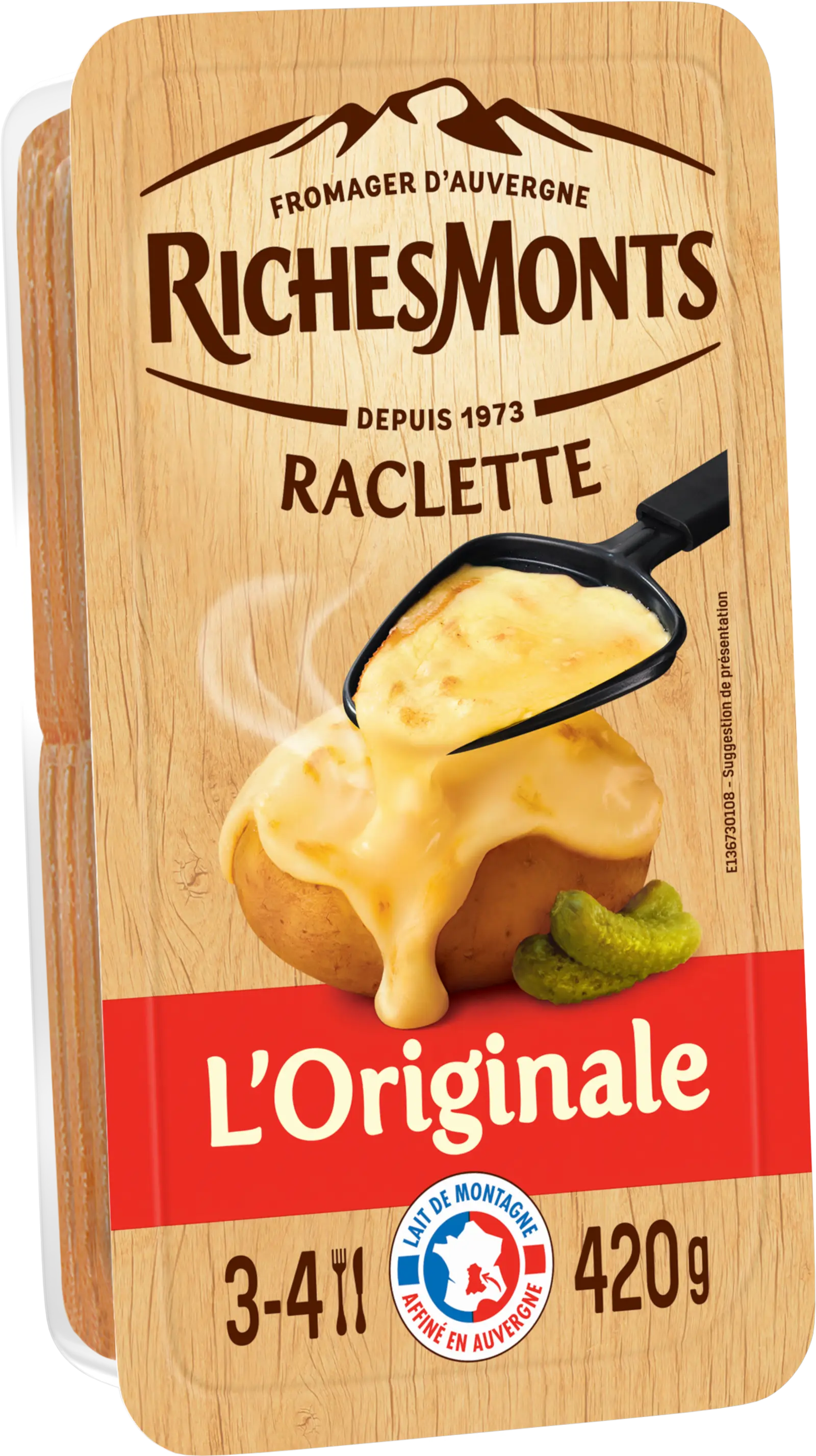 RichesMonts Raclette L'Originale 420G