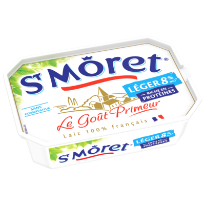 ST MORET LEGER NATURE BARQUETTE 150G