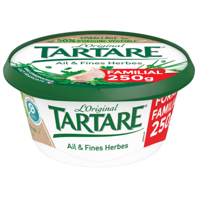 TARTARE® AIL & FINES HERBES POT 250G