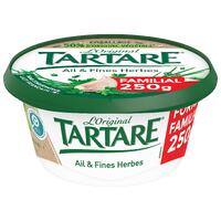 TARTARE® AIL & FINES HERBES POT 250G