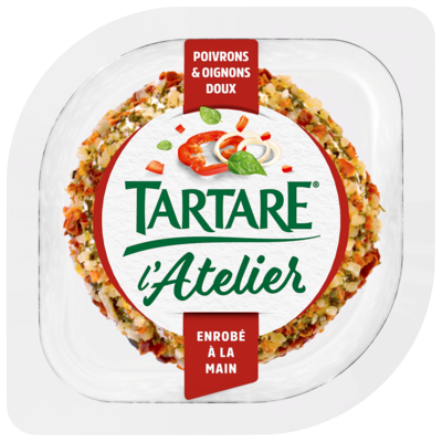 Tartare® l’Atelier Poivrons & Oignons Doux 100g