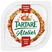 Tartare® l’Atelier Poivrons & Oignons Doux 100g