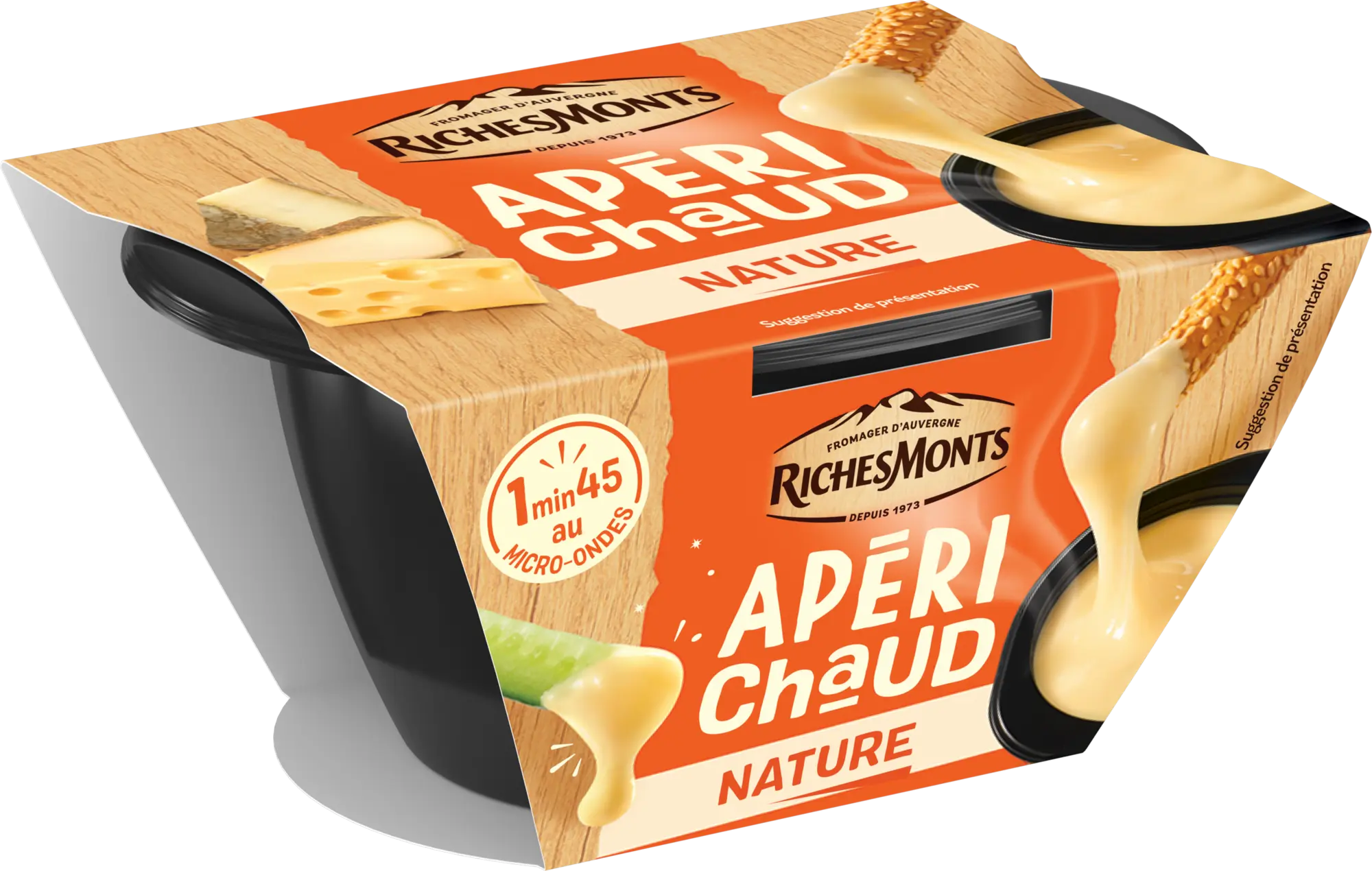 RICHESMONTS APERI'CHAUD NATURE POT 140G