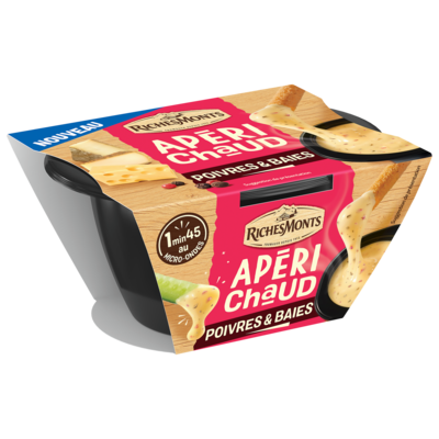 RICHESMONTS APERI'CHAUD POIVRES & BAIES 140G