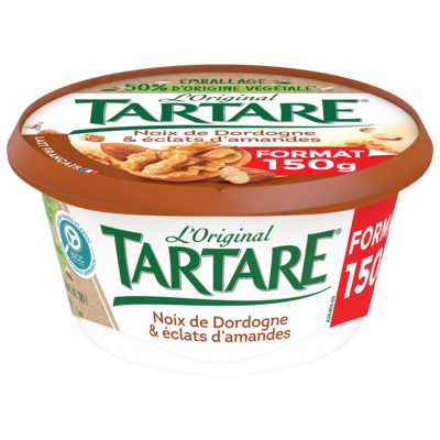 TARTARE® NOIX & ECLATS D’AMANDES POT 150G