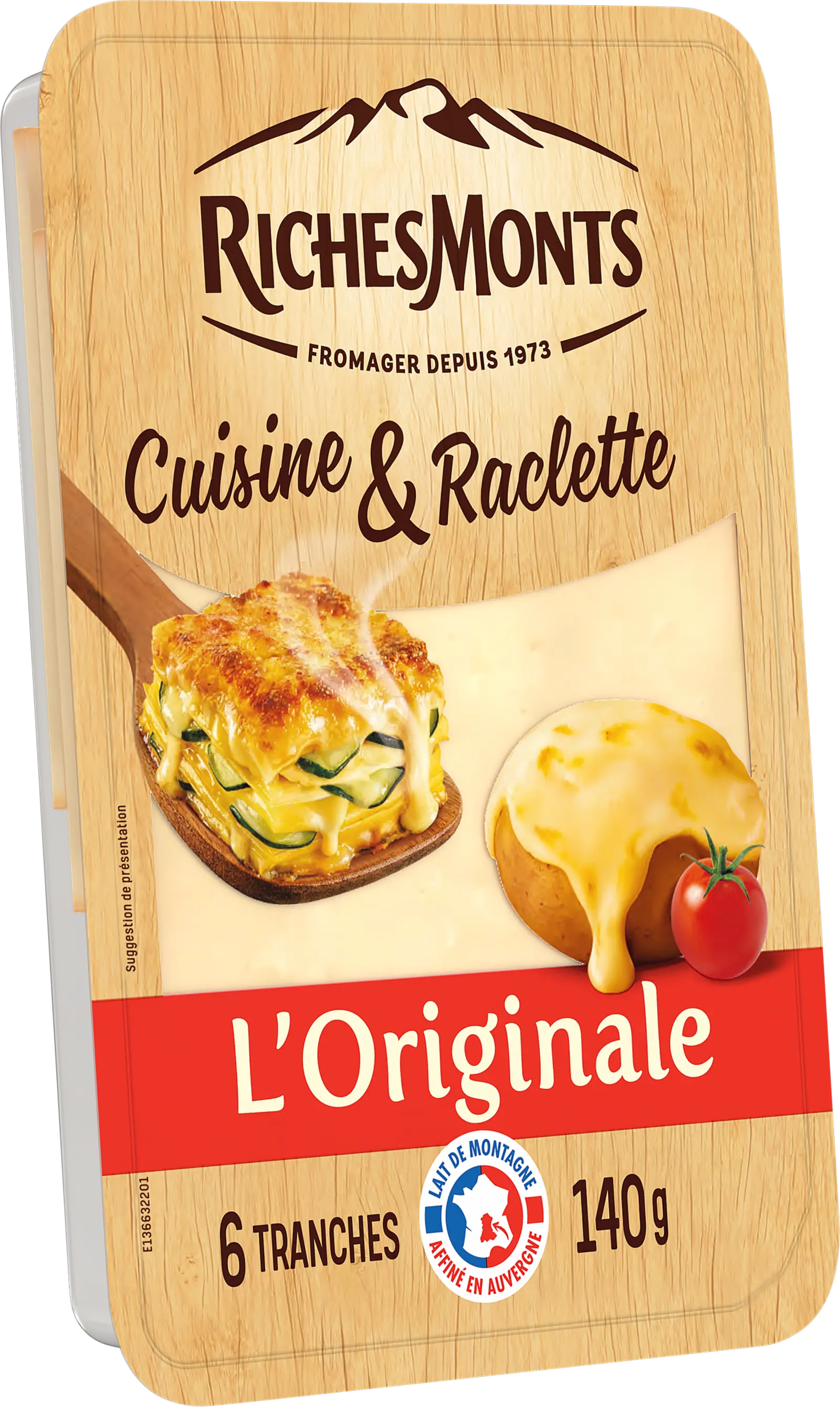 RICHES MONTS CUISINE & RACLETTE TRANCHETTES L'ORIG