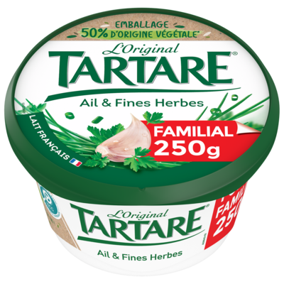 TARTARE® AIL & FINES HERBES POT 250G