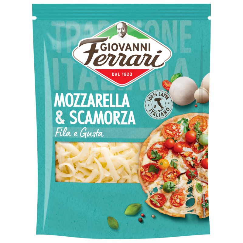 GIOVANNI FERRARI MOZZARELLA SCAMORZA RAPE 135G