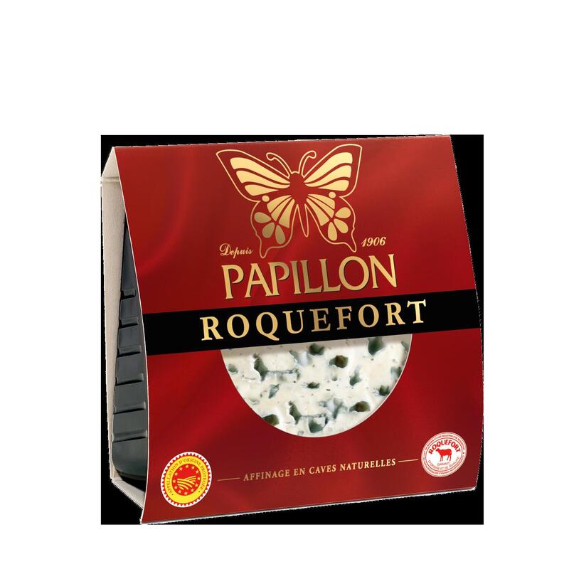 PAPILLON ROQUEFORT AOP PORTION 125G