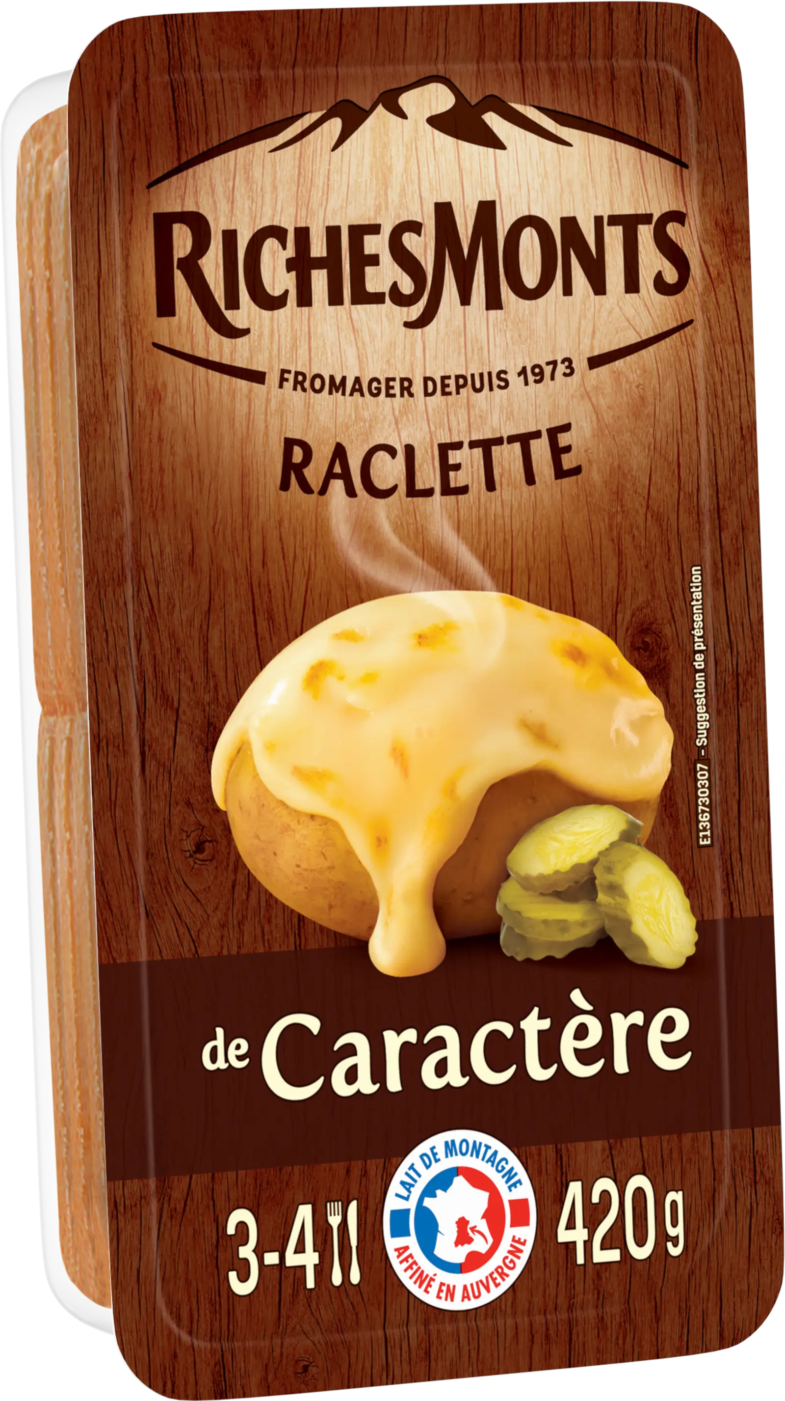 RICHES MONTS RACLETTE TRANCHETTES DE CARACTERE 420