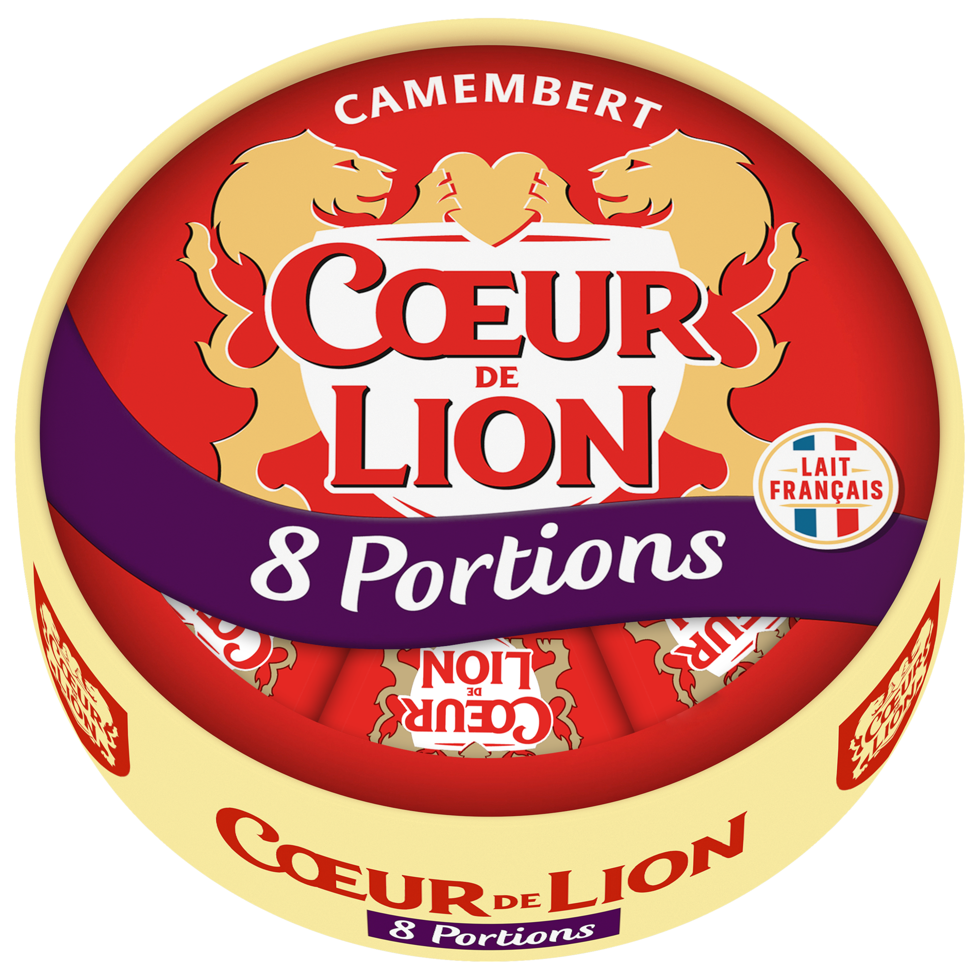 COEUR DE LION CAMEMBERT 8 PORTIONS 240G
