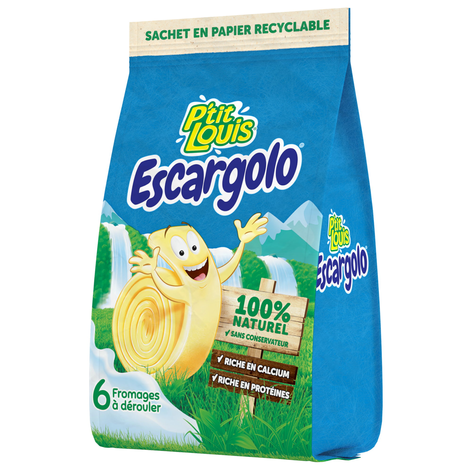 P'TIT LOUIS ESCARGOLO 6 PORTIONS - 100G