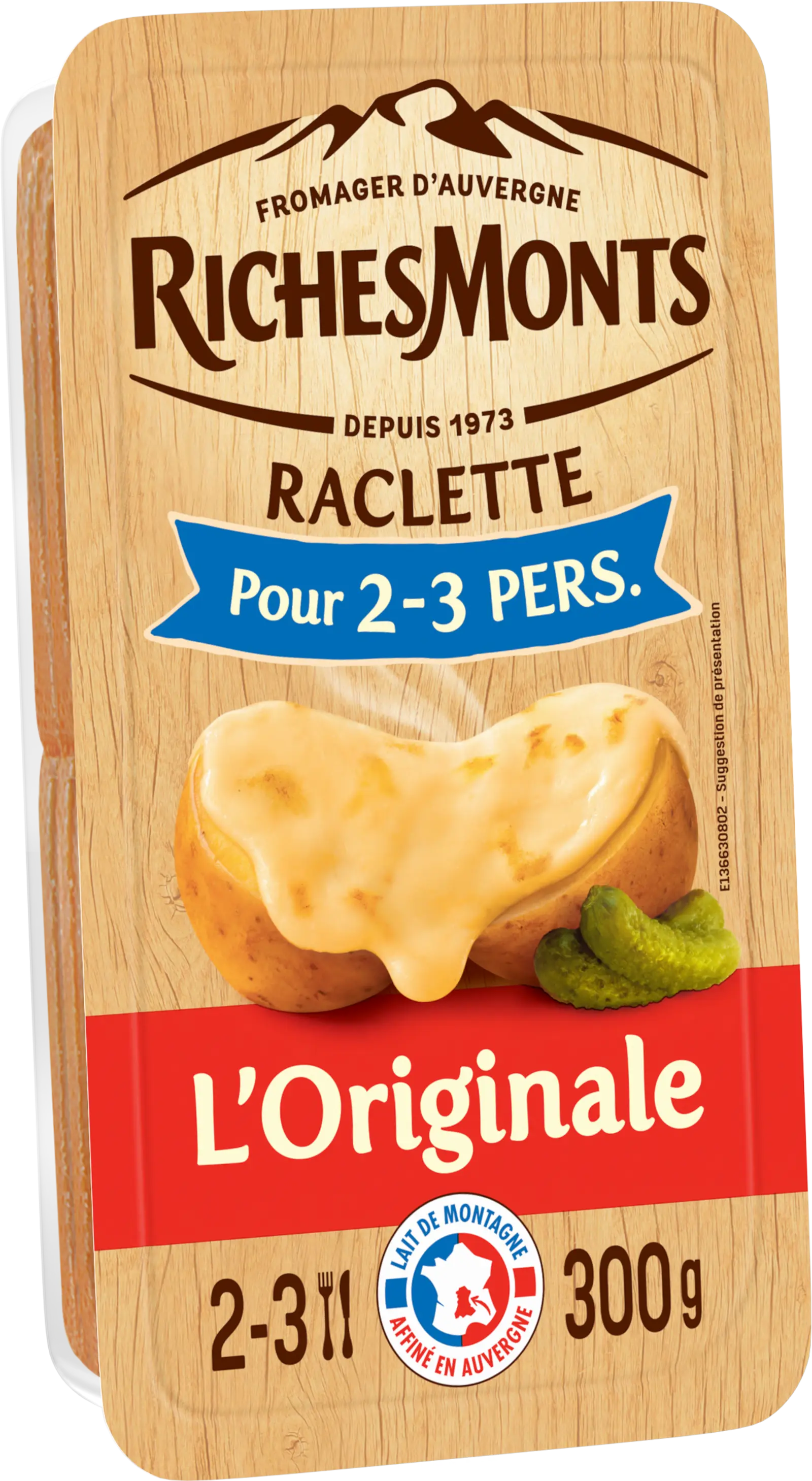 RichesMonts Raclette L'Originale 300G