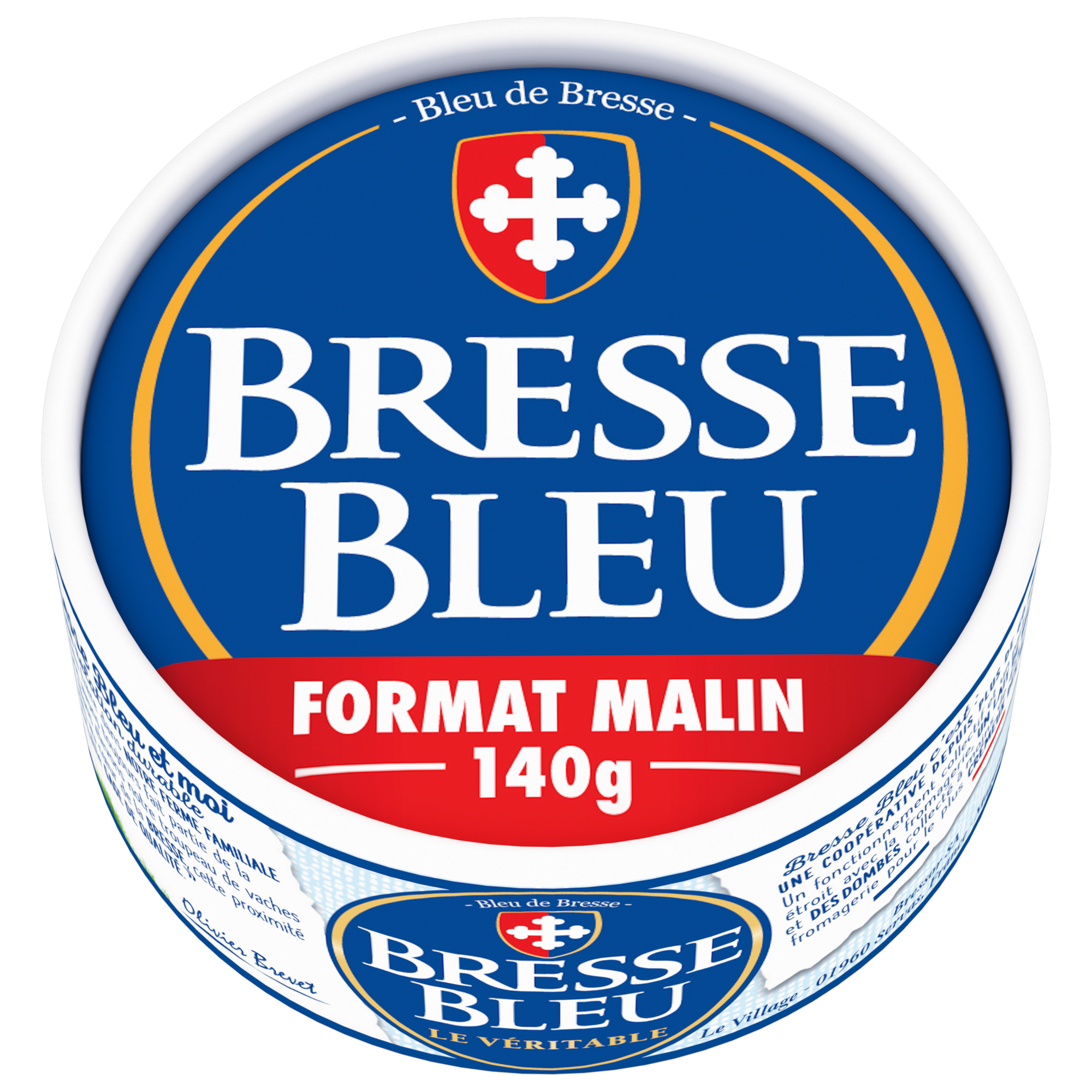 BRESSE BLEU LE VERITABLE FORMAT MALIN 140G