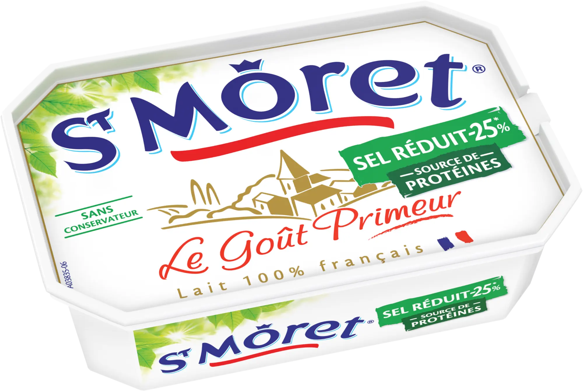 ST MORET NATURE SEL REDUIT BARQUETTE 150G