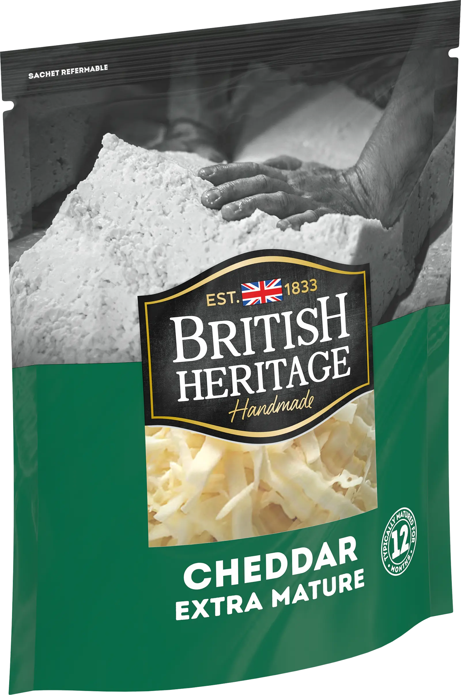 BRITISH HERITAGE CHEDDAR RAPE EXTRA-MATURE 12 MOIS