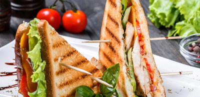 Club sandwich au poulet