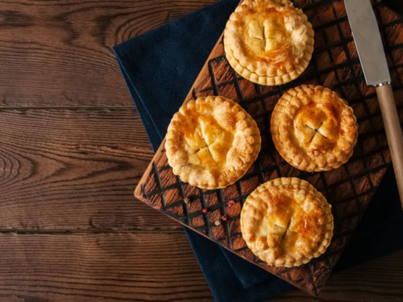 Tartelette compote boudin et fromage de brebis