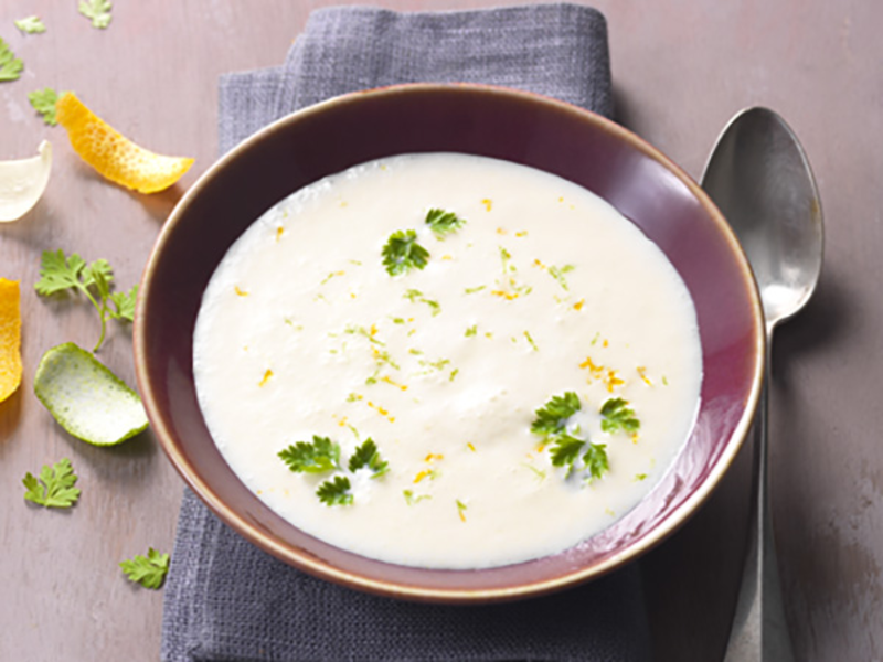 Velouté de panais au fromage frais