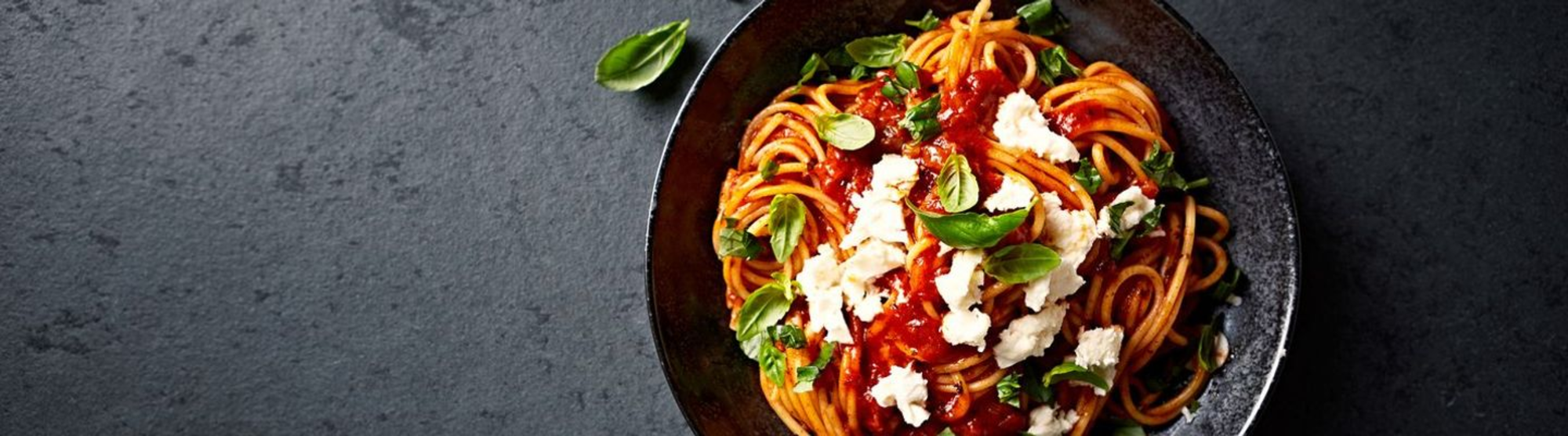 Pâtes italiennes à la mozzarella