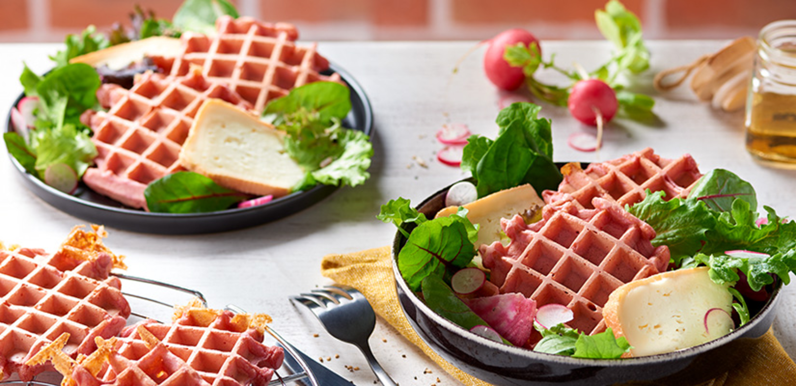 Gaufre au maroilles