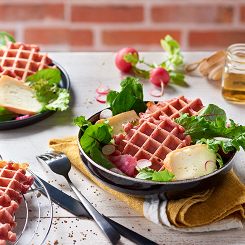 Gaufre au Maroilles