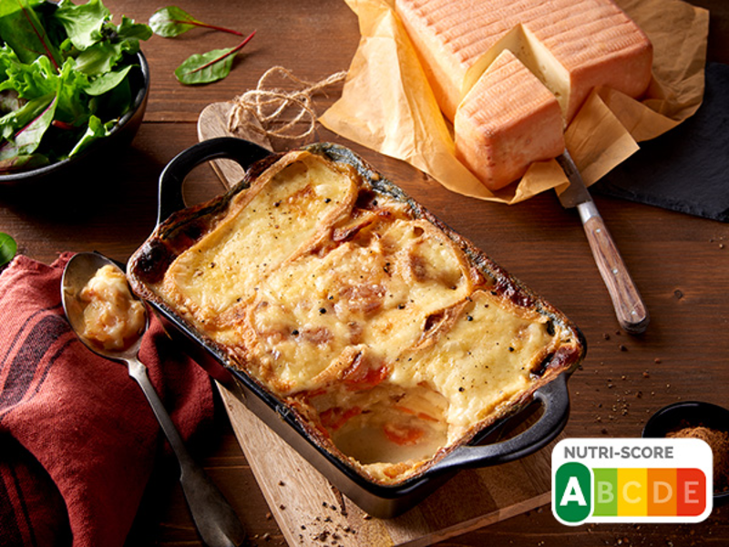 Gratin de pommes de terres au Maroilles