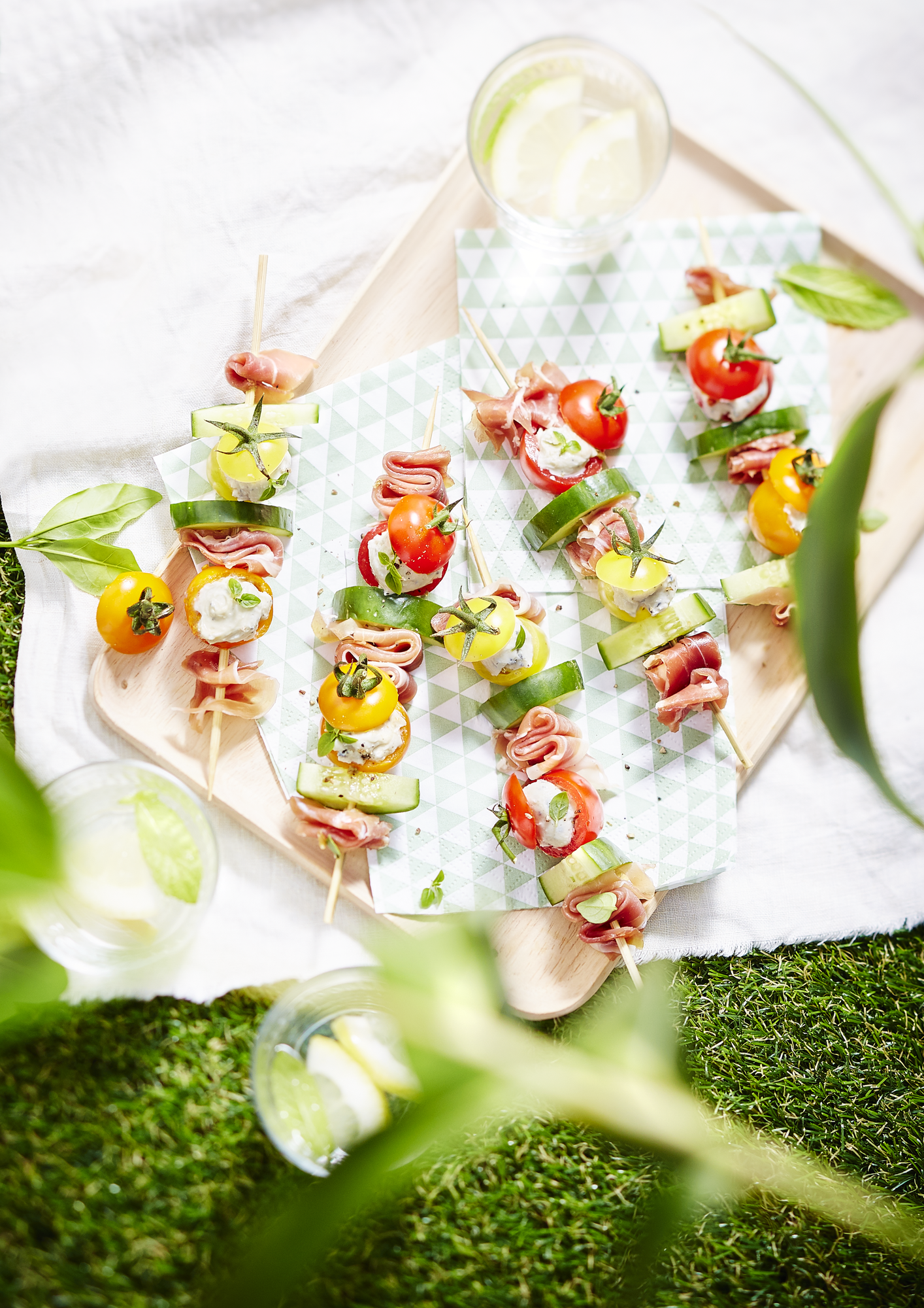 Apéro-dînatoire : les brochettes tombent à pic