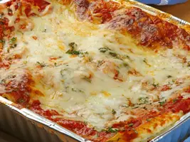 Lasagnes aux légumes et fromage à raclette