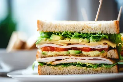 Club sandwich poulet