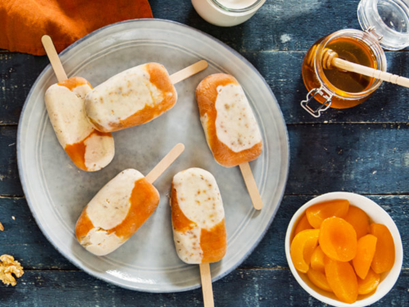 Esquimaux aux abricots et fromage aux noix