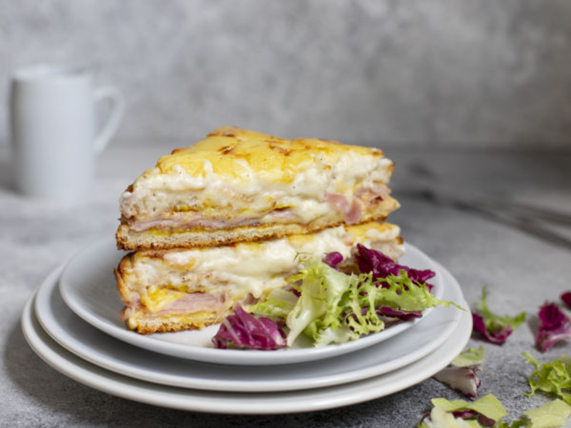 Croque-monsieur au maroilles