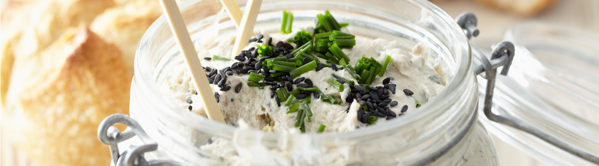 Rillettes de sardine maison au fromage frais