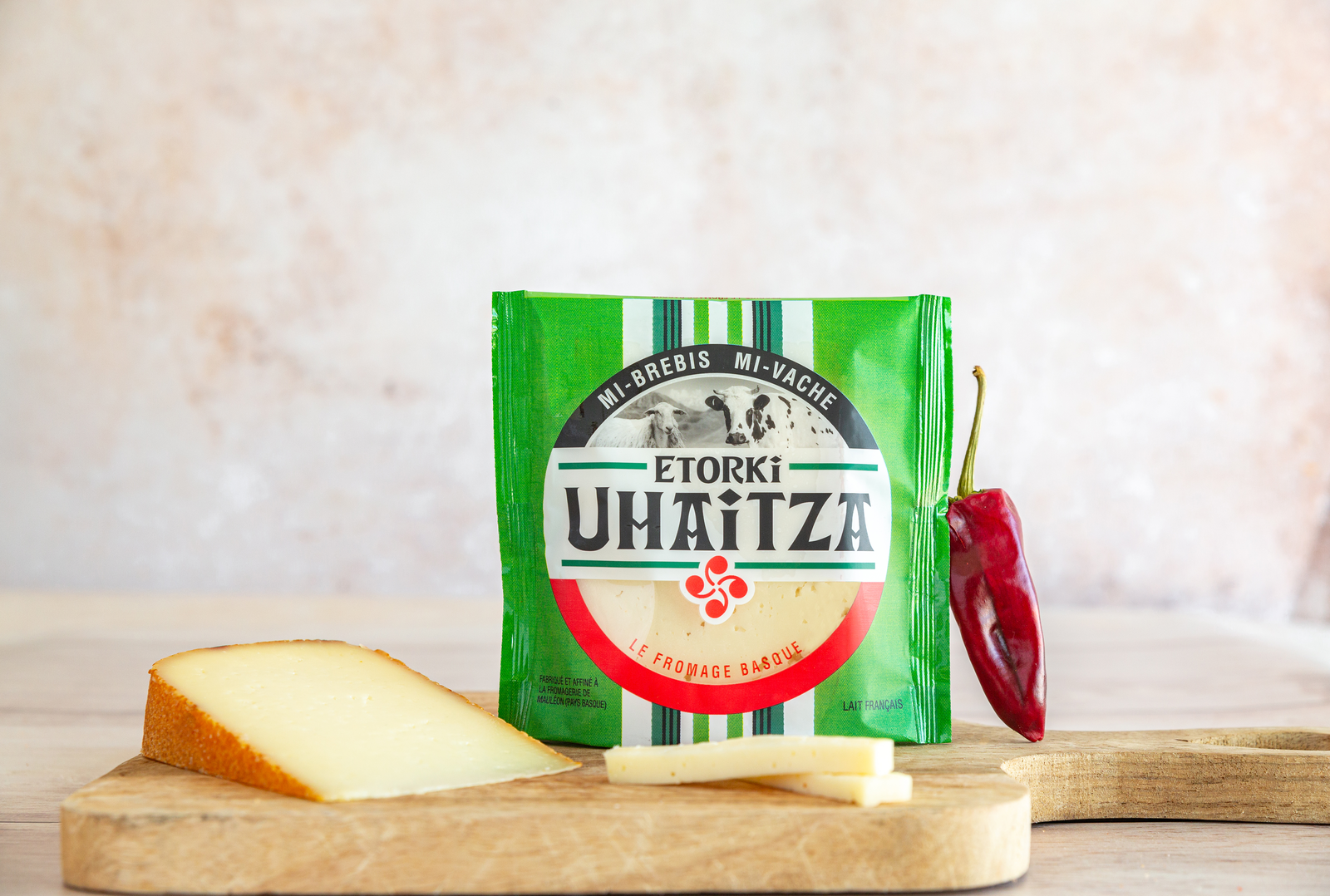 Tomme mixte UHAITZA brebis vache