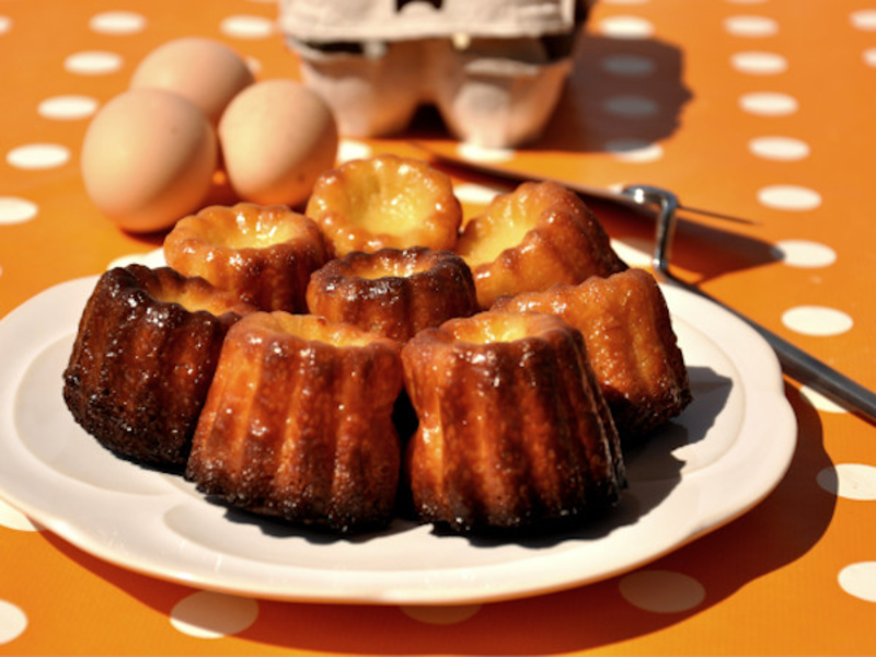 Cannelés apéritifs au fromage bleu