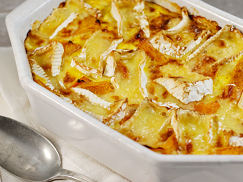 Gratin de potimarron au fromage