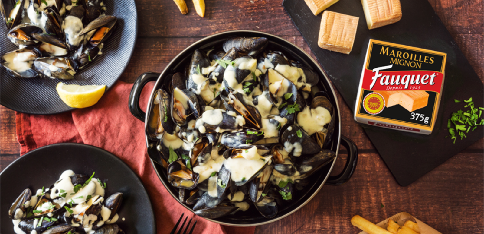 Moules au maroilles