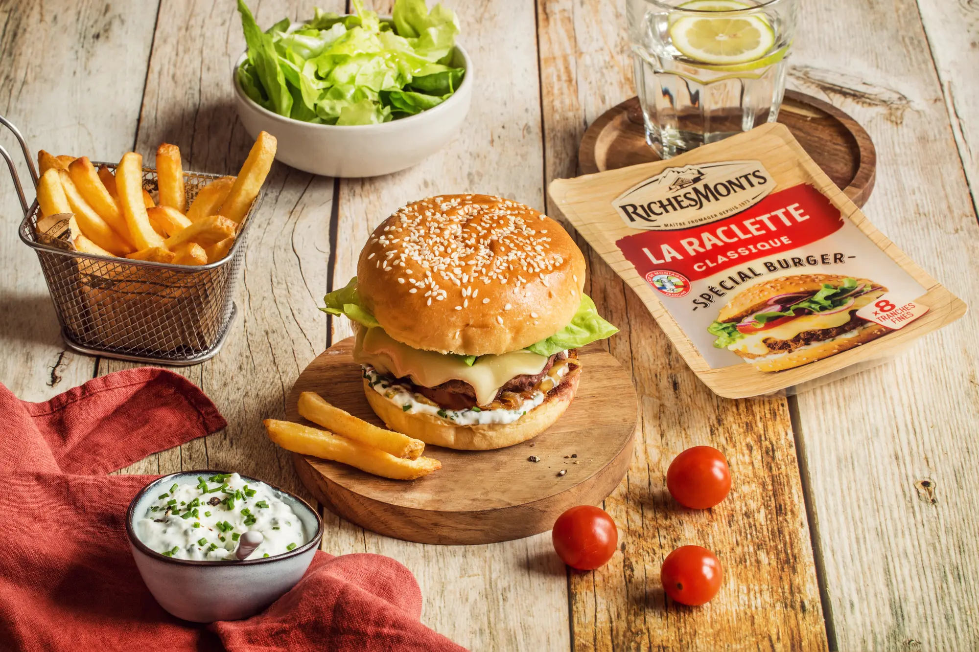 Raclette special burger 2026