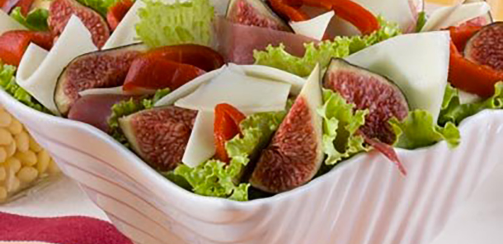 Salade basque au fromage de brebis