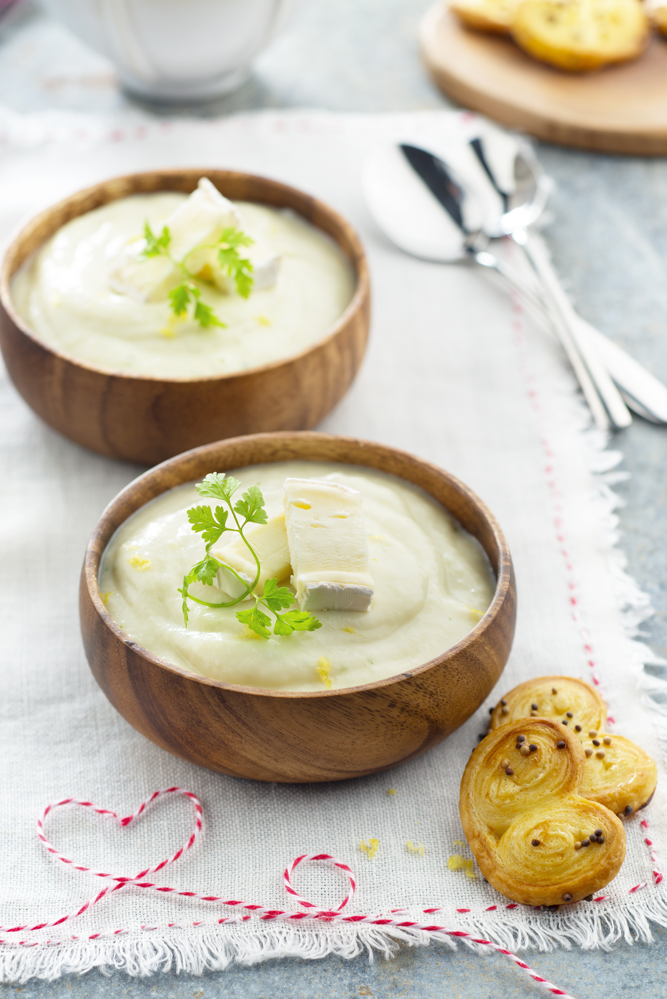 Veloute de chou fleur et Caprice des Dieux