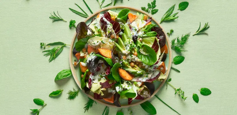 salade pois chiche tartinade végétale Tartare végétal