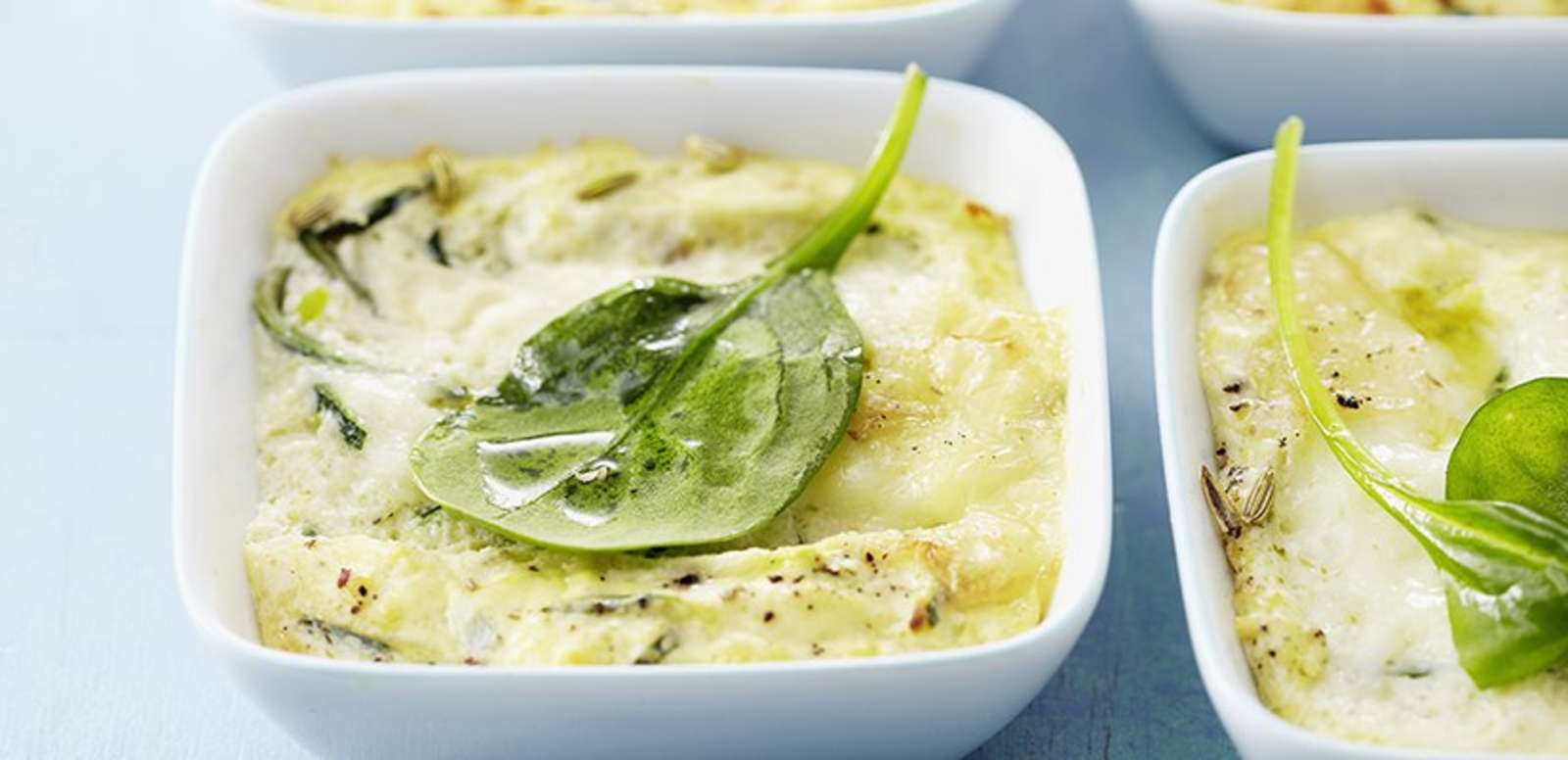 Gratins de courgettes.