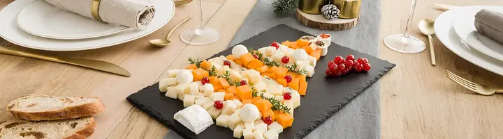 Sapin de Noël en fromage haut en saveurs